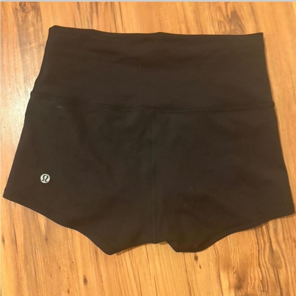 lululemon athletica Women's Black Athletic Shorts